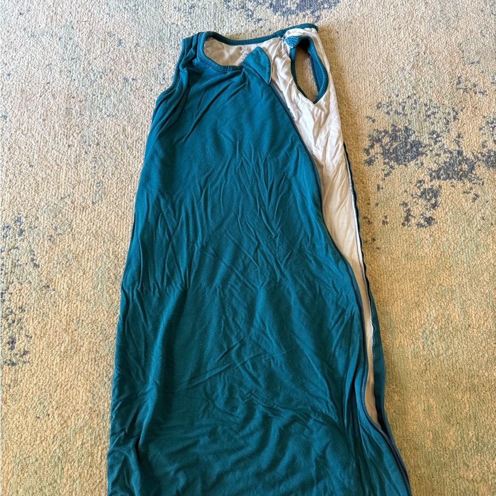 Kyte BABY Teal and Cream Sleep Sack 1tog